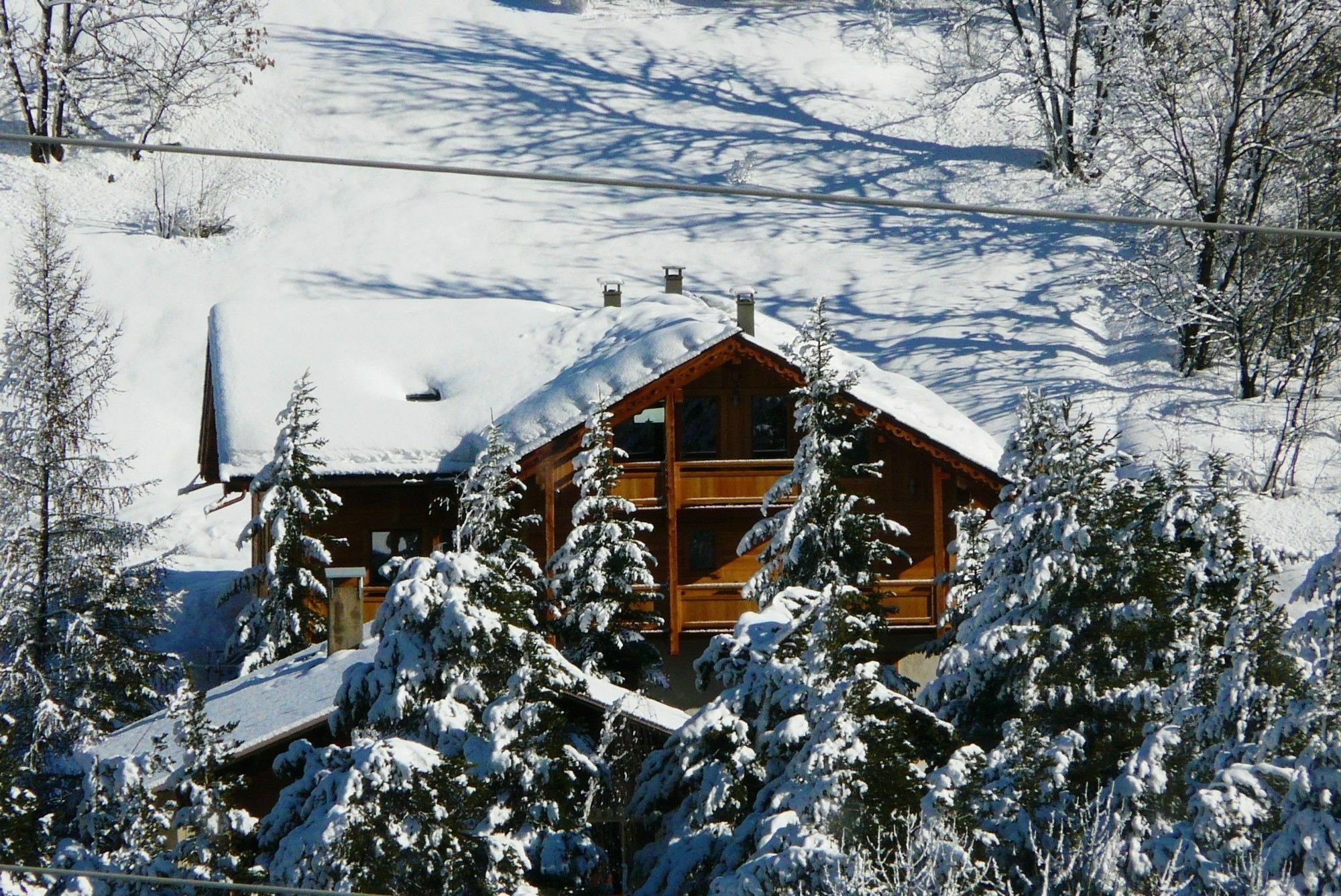 Chalet Cerf Che Serre Chevalier Exterior foto